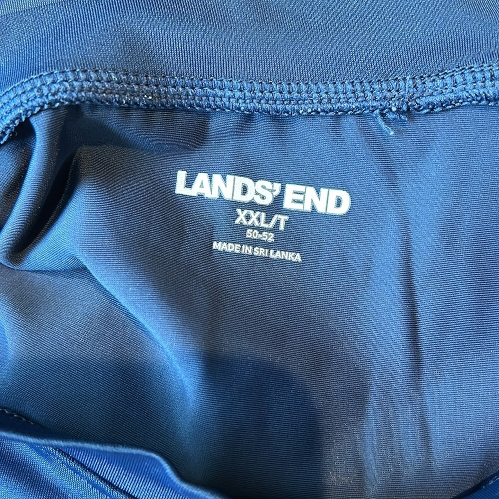 Lands' End Men's Navy Rash Guard - Picture 4 of 7